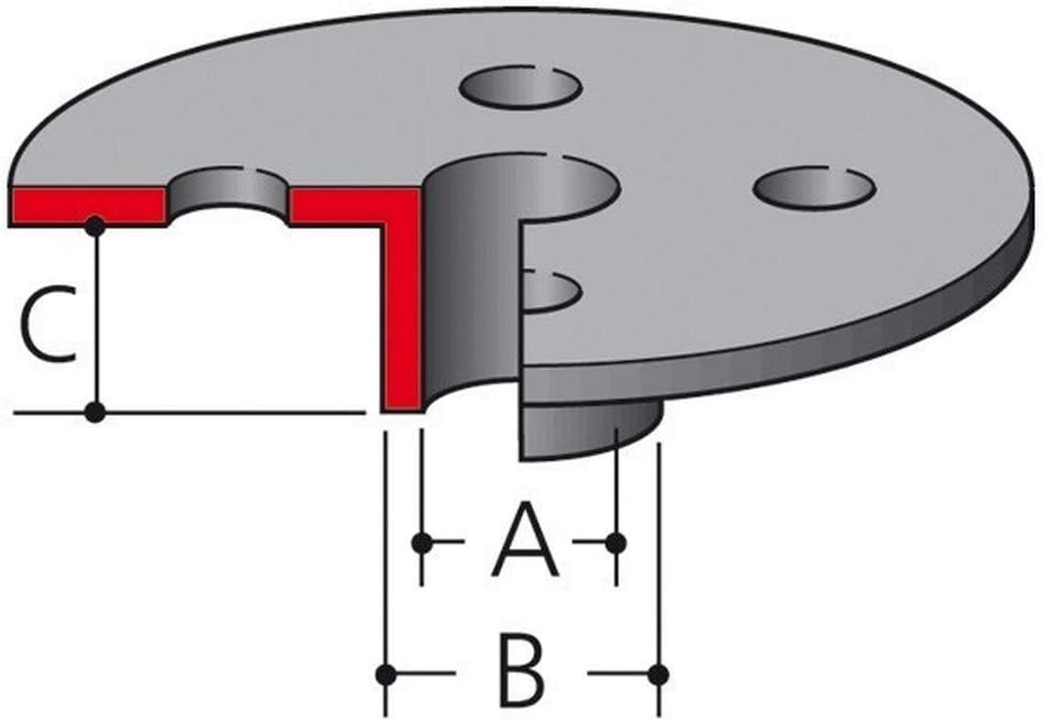 MAKITA 344364-5 16MM Template Guide Bush For 1/4" Routers DRT50 RT0700 - View #3
