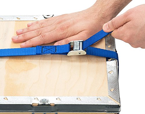 VVHOOY 12ft Premium Lashing Straps, Quality Cargo Strap Lock Cam Buckle, 250 lbs Max Break Strength for Lashing Straps for Kayak, Canoe Multi-Purpose and Vehicle Roof Racks