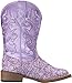 ROPER Girl's Lavender Square Toe Boot (Toddler/Little Kid) Purple 11 Little Kid M