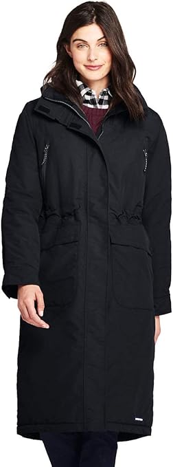 Women's squall insulated long stadium coat Clearance