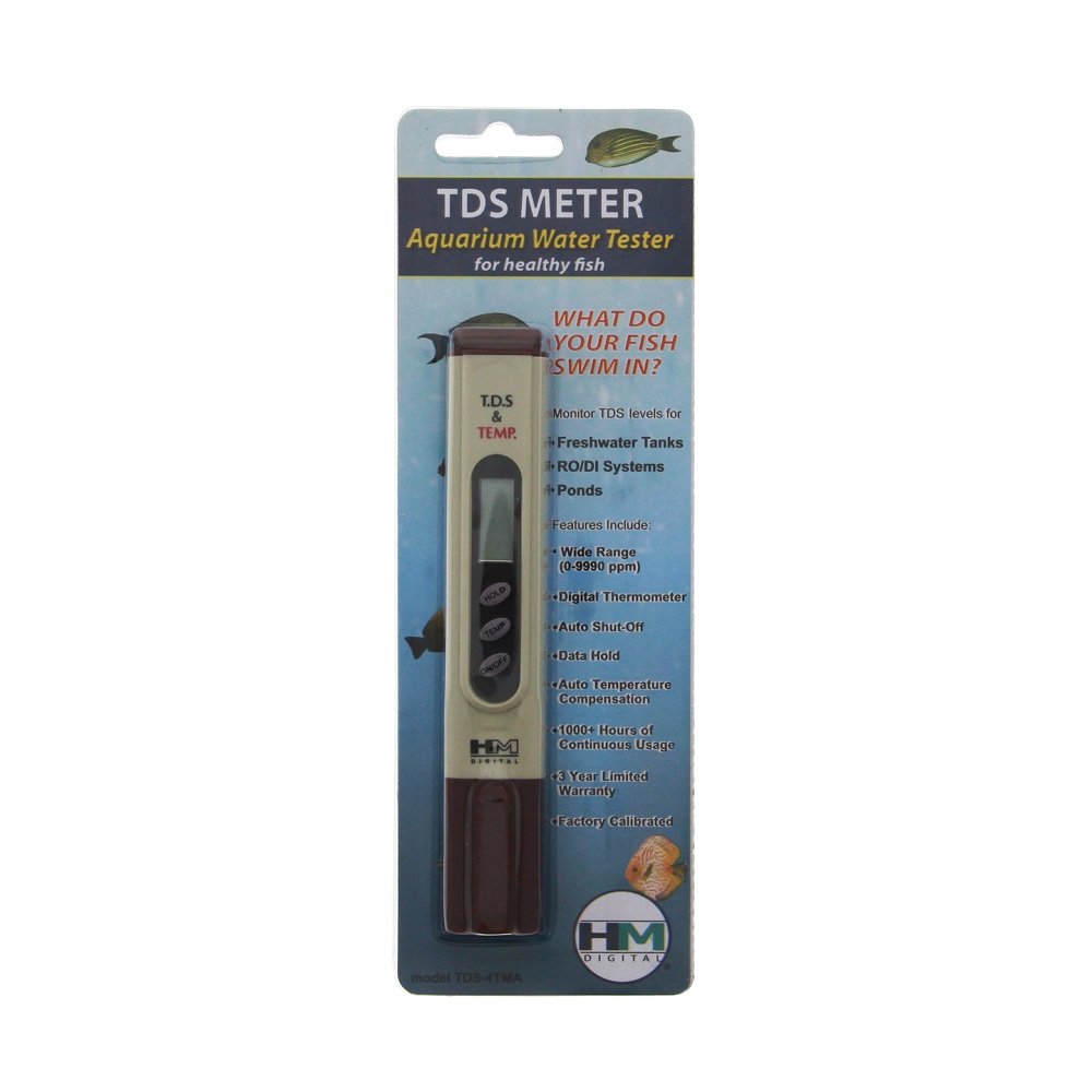 TDS Conductivity Meter y Temperature Tester HM Digital (TDS-4TM)