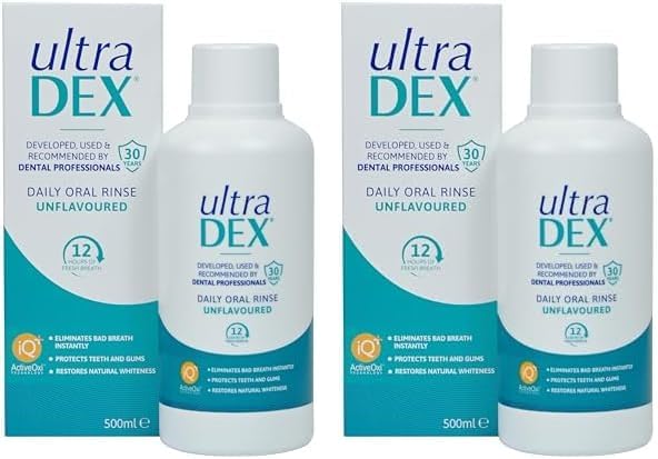 UltraDEX Daily Oral Rinse Original 500 ml Pack of 2
