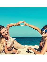 Hicarer 15 Pieces Adjustable Braided Bracelets Bohemian Sunflower Bracelets Waterproof Friendship Bracelets for Women Girls