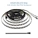 ALITOVE 16.4FT 300 Pixels WS2812B Programmable Addressable LED Strip Light Black PCB 5050 RGB Dream Color Flexible LED Rope Light DC5V Not Waterproof