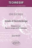 Image de Annales d'électrotechnique (French Edition)