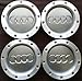 REPLACEMENT PART: Set 4 pcs AUDI A3 A4 A2 TT WHEEL CENTER CAPS RIM HUB CAP 146mm 8D0601165K