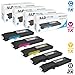 LD Compatible Toner Cartridge Replacement for Xerox WorkCentre 6655 High Yield (2 Black, 1 Cyan, 1 Magenta, 1 Yellow, 5-Pack)