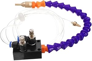 OriGlam Mist Coolant Lubrication Spray System for Metal Cutting Engraving Cooling Sprayer Machine for Air Pipe CNC Lathe Mill