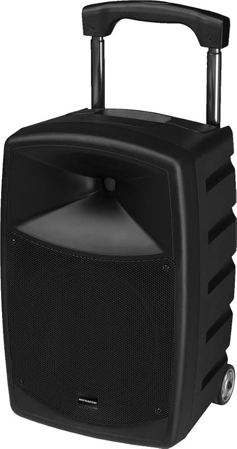 Monacor TXA de 700usb Amplificador transportable Sistema Negro ...