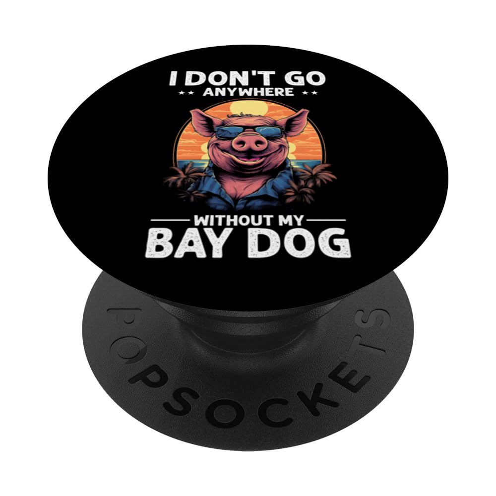 Hog Removal Technician Quote for Wild Hog Hunting PopSockets Swappable PopGrip