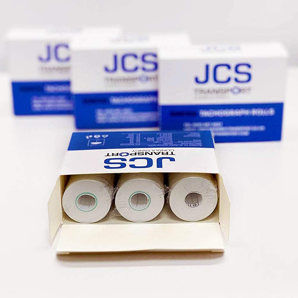 Tachograph Rolls for HGV Digital Tachographs by JCS Transport 5 Boxes