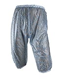 Haian Adult Incontinence Pull-on Plastic Bloomers (M-L, Blue Rindrops Print)