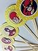 8 The Flash DC Cupcake Toppers Picks Birthday Party Iron Man Hulk Wonder Woman Marvel