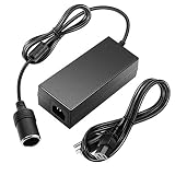 SHNITPWR 12V 120W AC to DC Converter Car Cigarette Lighter Socket, AC 110~240V to 12 Volt 10 Amp DC Power Supply Adapter Transformer for Car Vacuum Cleaner, Car Refrigerator and Other Car Devices