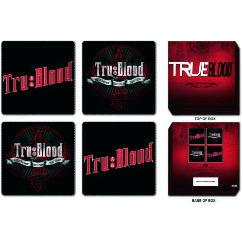 True Blood 4 Coaster Set