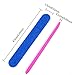 Sumind 200 Pack Disposable Nail Files Double Sided Nail Buffering Files Emery Boards Manicure Pedicure Tools Set (Blue and Pink)