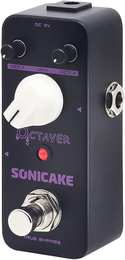 SONICAKE Octave Pedal Analog Classic Octave Guitar Bass Effects True Bypass