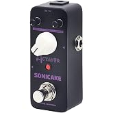 SONICAKE Octave Pedal for Guitar &amp; Bass, Lower Octave Effects - Octaver | True Bypass, Compact 100% Analog Classic Monophonic Octave Effects Pedal