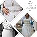 QueenDream Silver Crystal Sashes for Wedding Silver Wedding Bridal Belt Braided Rhinestone Sash