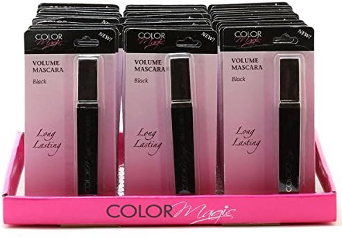 Color Magic Black Mascara (36-piece Pack)
