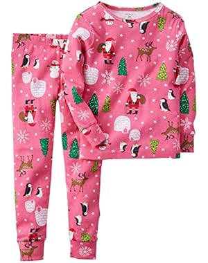 Baby Girls' 2 Piece PJ Set (Baby)