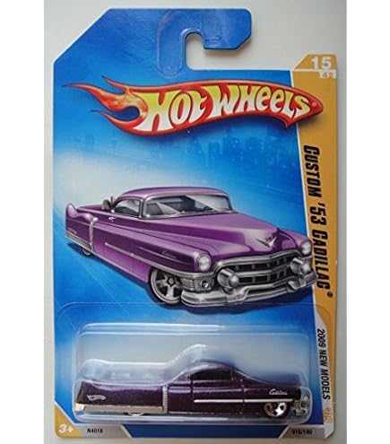 Amazon.com: DieCast Hot Wheels Custom '53 Cadillacs - Rod Squad 6
