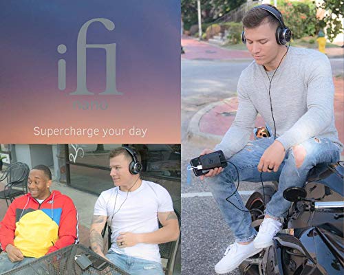 iFi Nano iDSD Black Label Portable USB DAC and Headphone Amplifier with MQA and DSD. Use with Smartphones/Digital Audio Players/Tablets/Laptops (Includes iFi Audio OTG Cable USB C)