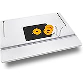 POWERTEC 71685 Universal Router Table Top 24” x 32” w/Phenolic Template Precision Router Base for Woodworking