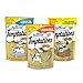 All Natural Temptations Cat Treats Variety Pack - 3 Natural Flavors (Wild Alaskan Salmon, Free Range Chicken, and Yellow Fin Tuna Flavors) 3 Pouches - 2.47 Oz
