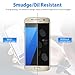 ICHECKEY 2-Pack Samsung Galaxy S7 Screen Protector, 2.5D Full Coverage Tempered Glass Screen Protector Cover for Samsung Galaxy S7-Gold