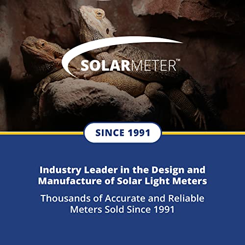 Solarmeter Model 6.5R Reptile UV Index Meter, Handheld Digital