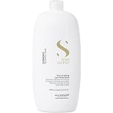 ALFAPARF MILANO Semi di Lino Diamond Shine Illuminating Sulfate Free Shampoo - Adds Gloss and Shine - Paraben and Paraffin Free - Safe on Color Treated Hair - Professional Salon Quality
