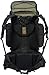 Amazon Basics Internal Frame Hiking Camping Rucksack Backpack with Rainfly - 15 x 6.5 x 30 Inches, 55 Liters, Green