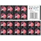 USPS Forever Stamps Star-Spangled Banner Booklet of 20 (Fireworks)