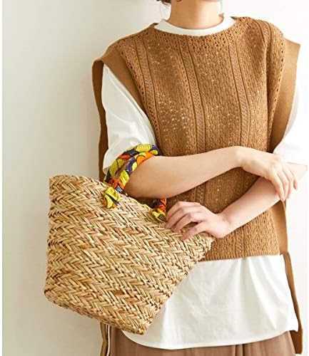 Amazon ロペピクニックパサージュ アフリカンプリントシーグラスバスケットバッグ イエロー 80 F Rope Picnic Passage ロペピクニックパサージュ レディースバッグ 財布