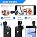 Phone Lens, Jopree Mini【 3 Independent DSLR Cell Phone Camera Lens Kit】, 15X Macro Lens, 120°Wide Angle Lens, 180°Fisheye Lens, Universal Lens for All Smart Phone