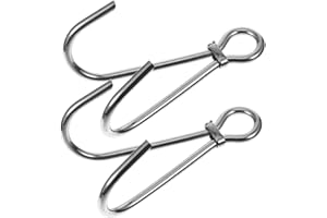 SUPVOX 2Pcs Stainless Steel Diving Double Hook Corrosion-Resistant Reef Hooks for Underwater Use Portable