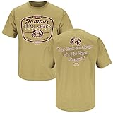 Florida State Football Fans. Jameis' Famous Crab Shack Gold T-Shirt (S-5X)