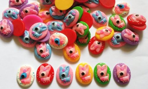 50 pcs Assorted A B C Letter Alphabet buttons 2 holes for sewing crafts red blue yellow