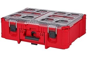 PACKOUT ACCESSORIES 48-22-8432 For Milwaukee PACKOUT Deep Organizer w/ 50 lb Weight Capacity Length 15.2 in Width 19.7 in Height 7 in