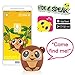 My Audio Pet Mini Bluetooth Animal Wireless Speaker for Kids of All Ages - True Wireless Stereo – Pair with Another TWS Pet for Powerful Rich Room-Filling Sound (GOGO Bananas-Monkey)