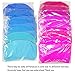 Honbay 3PCS Solid Color Swim Cap Swimming Cap Swimming Hat for Kids and Adult(not for Long Hair)