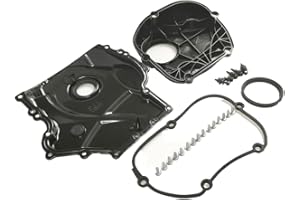 ThpeMakcr Engine Timing Chain Cover with gasket Replacement for Volkswagen CC Tiguan Jetta # 06H103269H 06K109210
