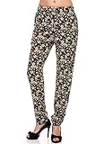 2LUV Boutique Women's Tailored Multicolored Jogger Dress Pants