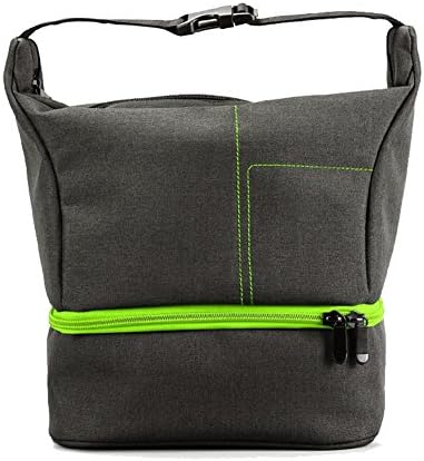 YiYiNoe DSLR Camera Shoulder Bag Waterproof Lightweight Durable Messenger Bag Case for Mirrorless Camera Canon Nikon Sony Pentax Olympus Fujifilm Panasonic Samsung Men Women Green
