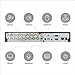 Samsung SDH-C75100 16 Channel 1080p Full HD DVR Video Security System 10 Outdoor Weather Resistant Bullet Camera (SDC-9441BC) with 2TB Hard Drive