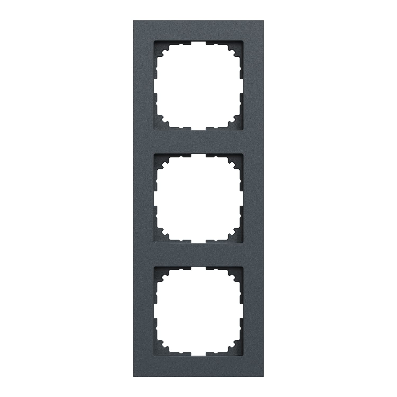 Merten System M Pure Frame, 3-Gang, Anthracite, MEG4030 3614