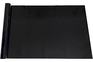 XCNO Aquarium Background Static Cling Black Fish Tank Background Wallpaper Fish Tank Backdrop Vinyl Aquarium Poster Background 24 x 12 in