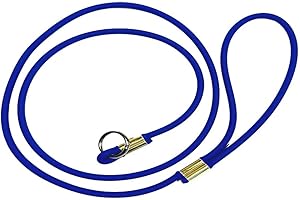 K AND D TRAINING K and D Slip Lead Control Leash for Dogs No Pull, 3 Colors Classic Dog Leash 5FT Pet Slip Leash, 3/8” Biothane Leash for Small Medium and Large Dogs
