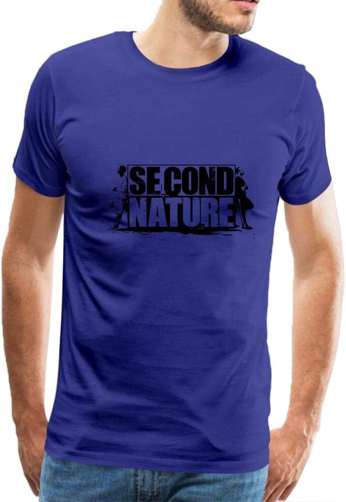 Men's Cotton Tees Second Nature Pattern Short Sleeve T-Shirt